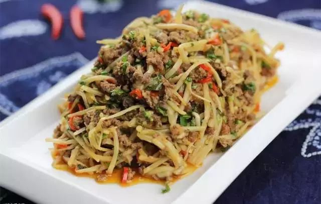 酸笋牛肉丝