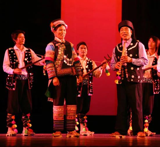 台上表演