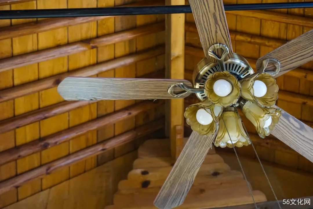 风扇、台灯和皮箱子等老旧的物件层出不穷