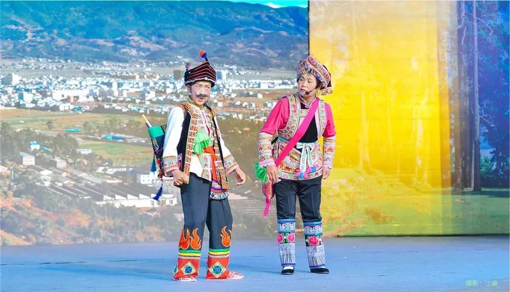 彝剧表演