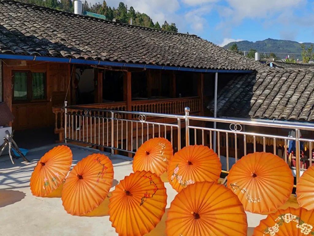 象达油纸伞