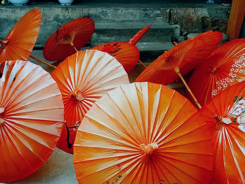 象达油纸伞
