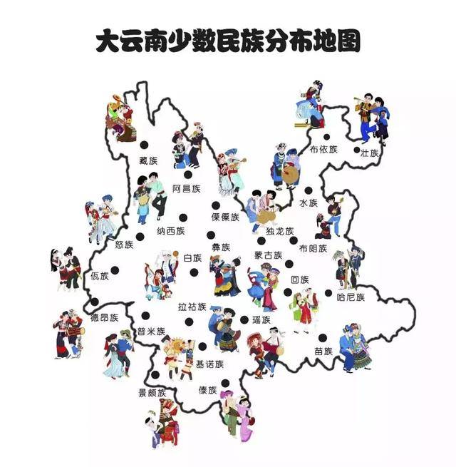 41万平方千米的土地上居住着26个民族,其中有15个是云南特有.
