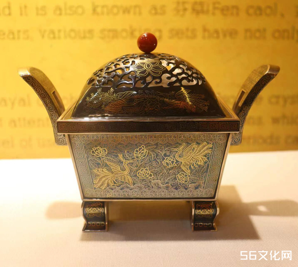乌铜走银烟炉.jpg