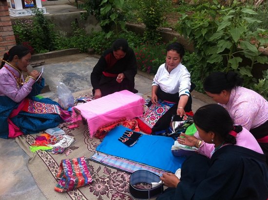 藏族编织工艺